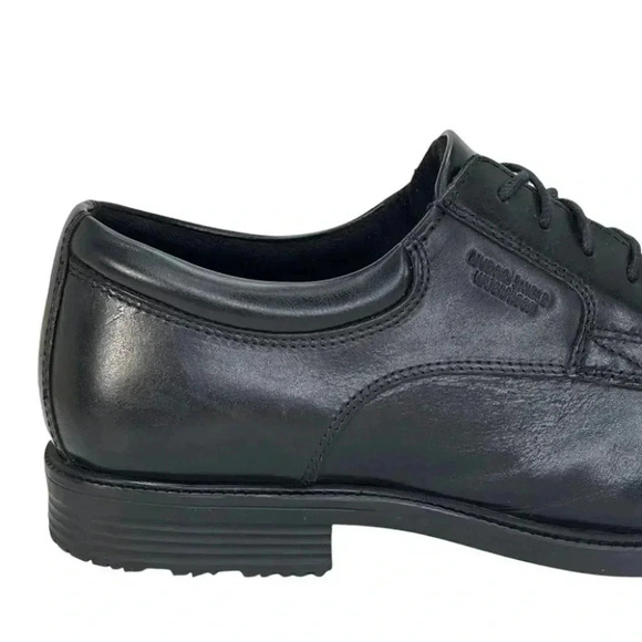 Rockport Essential Black Leather Cushioned Mens Oxfords Size 7M main image 7